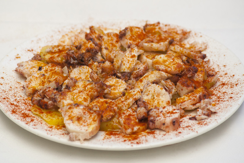 Octopus 'a la gallega' (suggestion)